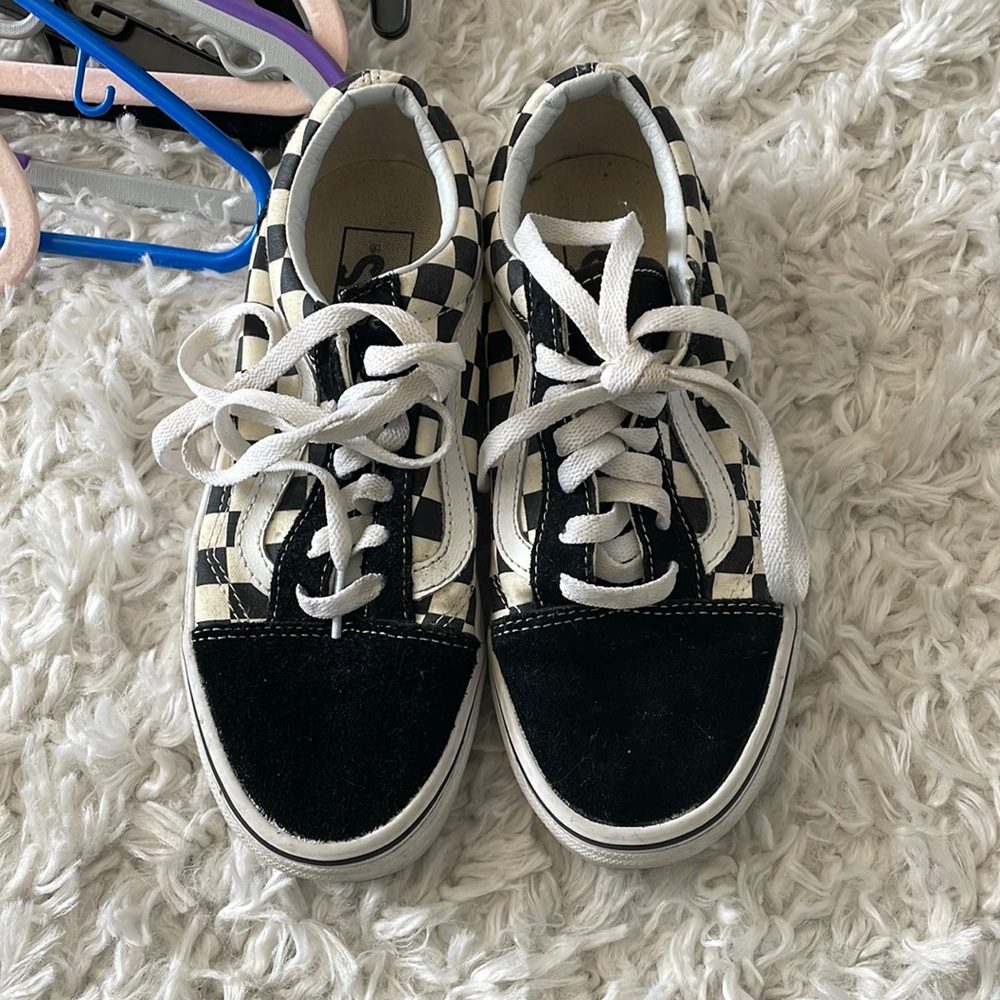 Checkered Vans